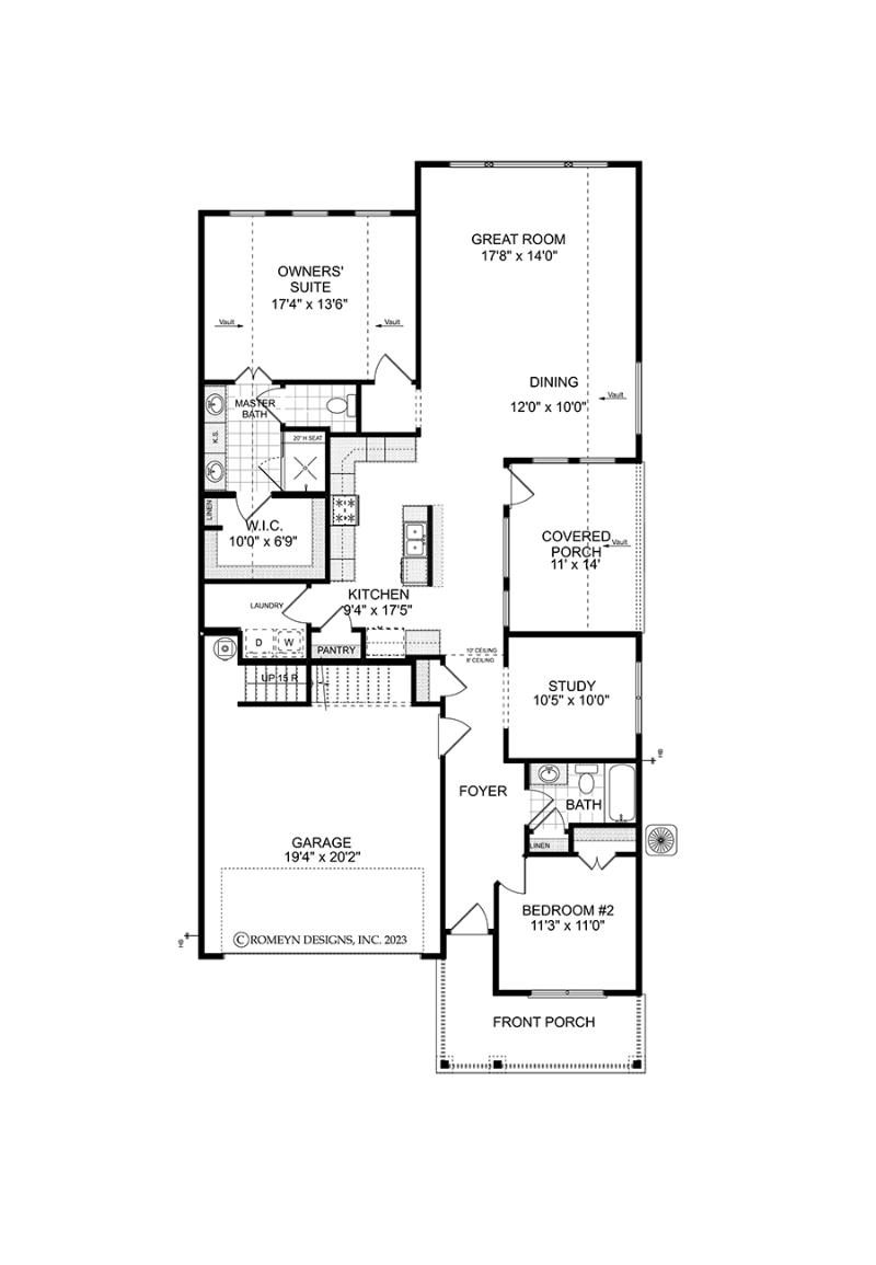 First floor of the available Bailey at Madeira in Acworth, GA